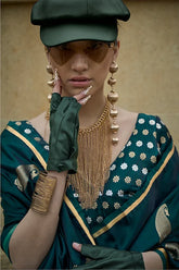 Wedding Saree With Designer Blouse